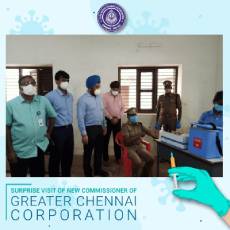 Visit of Commissioner of Greater Chennai Corporation to GNC Campus